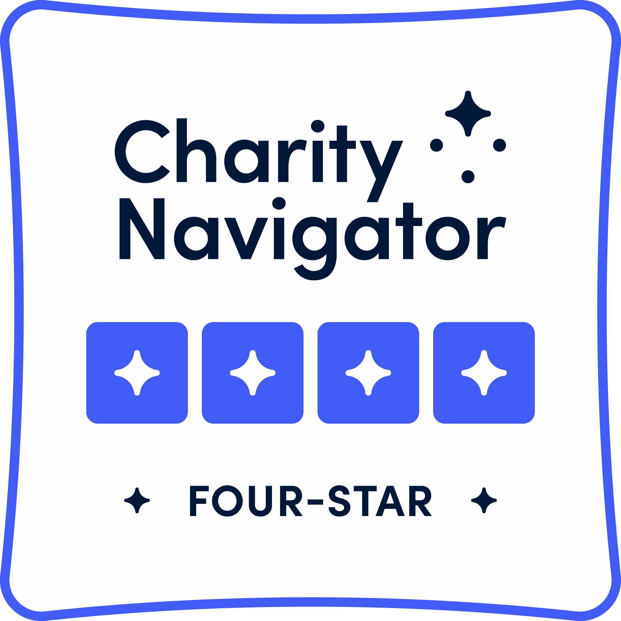 Sharing Excess rating on Charity Navigator